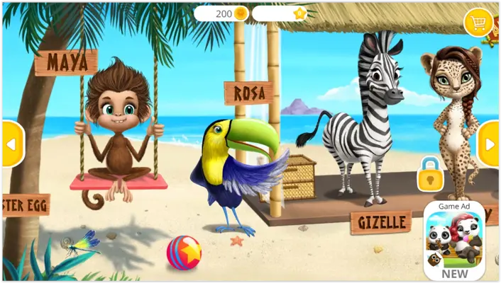 Jungle Animal Hair Salon 2 android App screenshot 2