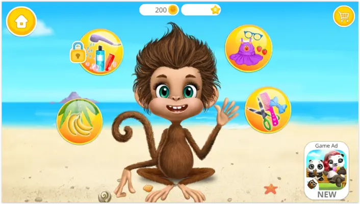 Jungle Animal Hair Salon 2 android App screenshot 4